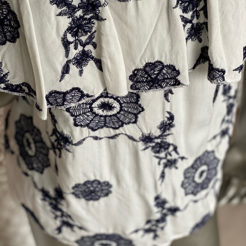 One Shoulder Ruffle Top - Picture 8 of 10